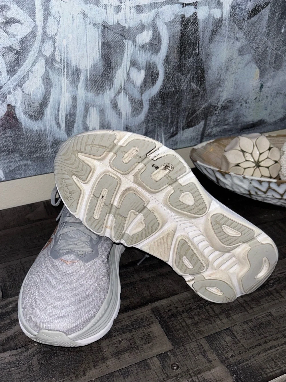 HOKA Gaviota 5 running shoes WOMENS SZ 10.5 wide